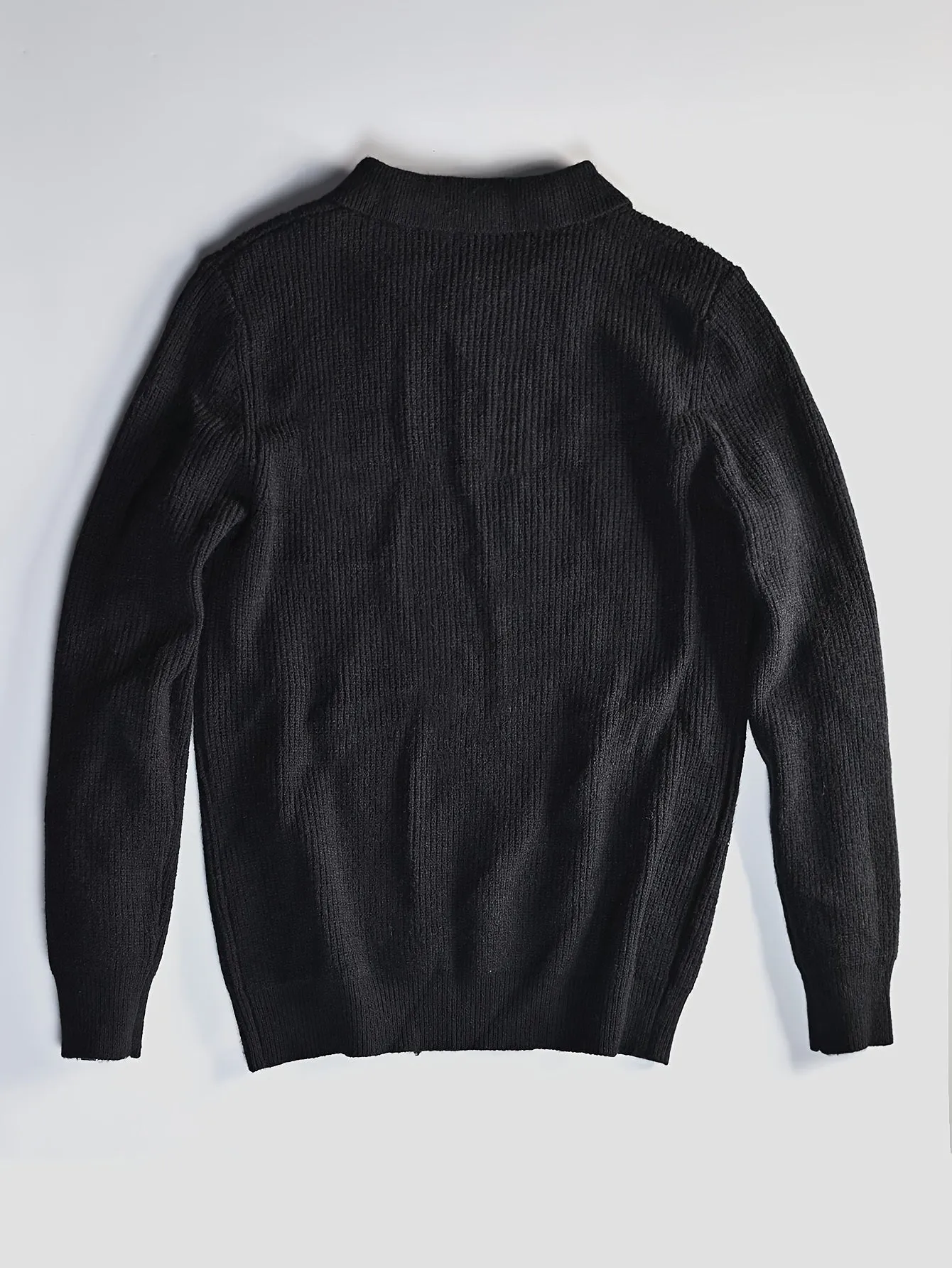 JAVIR | Solid Knitted Mens Sweater