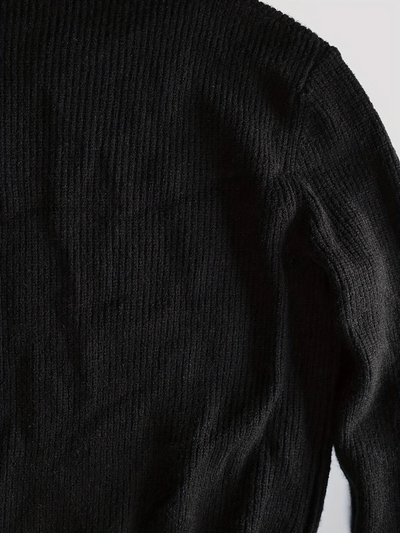 JAVIR | Solid Knitted Mens Sweater