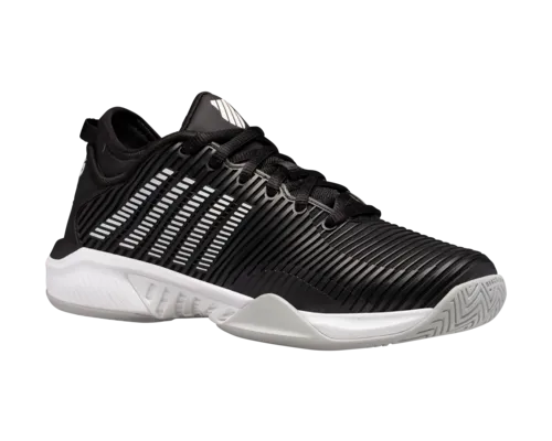 K-Swiss Women's Hypercourt Supreme Black White High-Rise Shoes