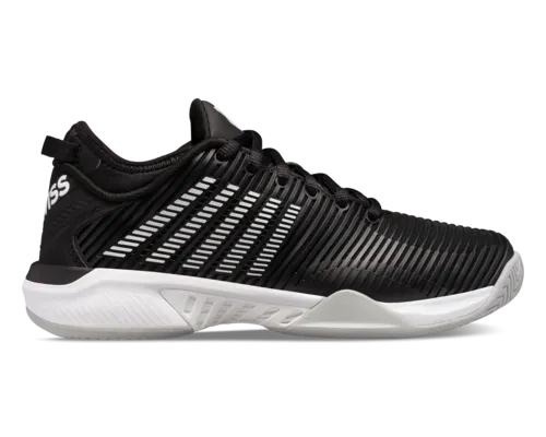 K-Swiss Women's Hypercourt Supreme Black White High-Rise Shoes