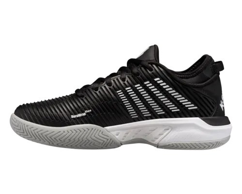 K-Swiss Women's Hypercourt Supreme Black White High-Rise Shoes