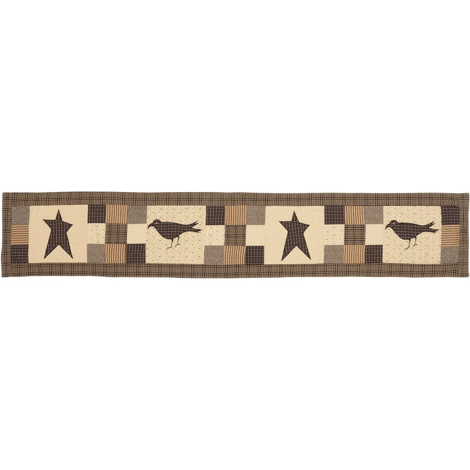 Kettle Grove Crow and Star Table Runner