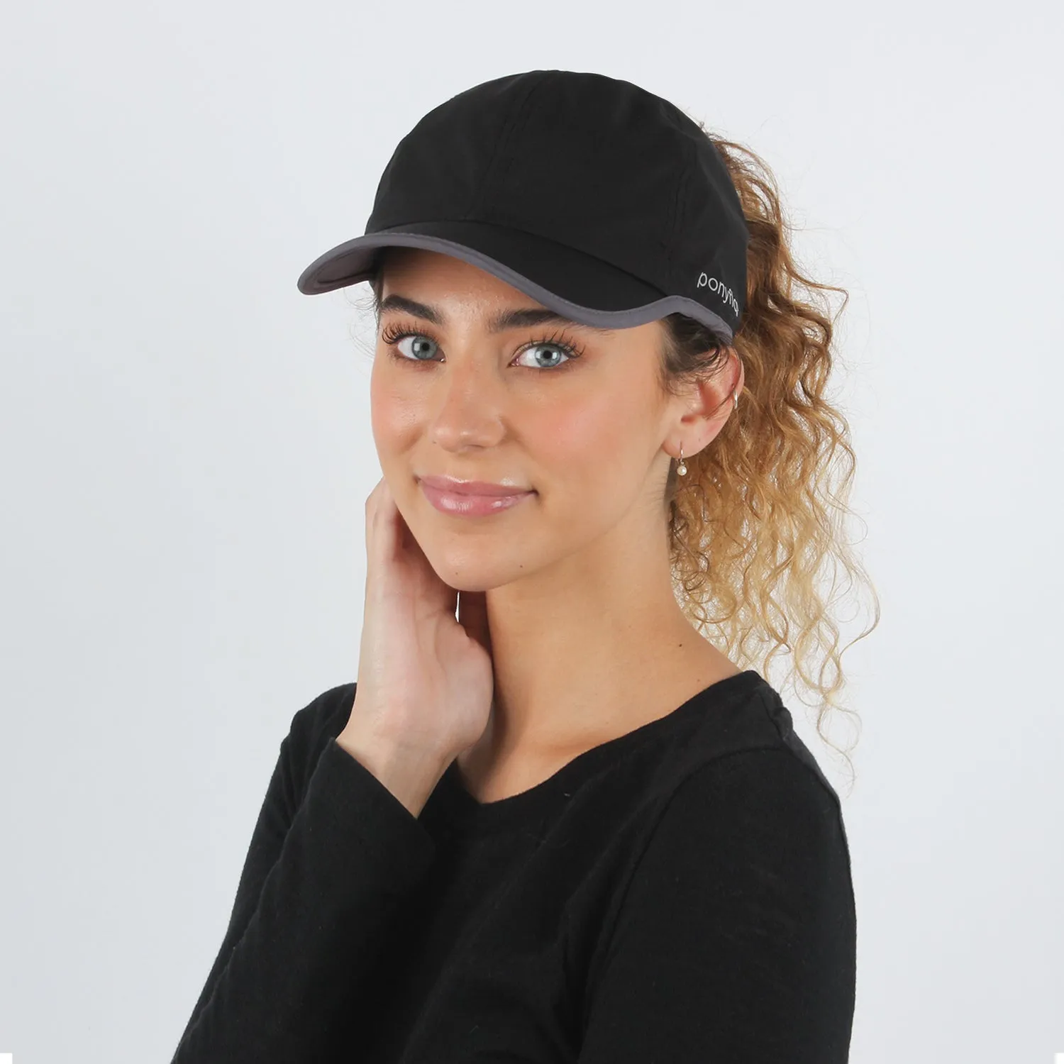 Kim Rain-Resistant Active Ponytail Cap
