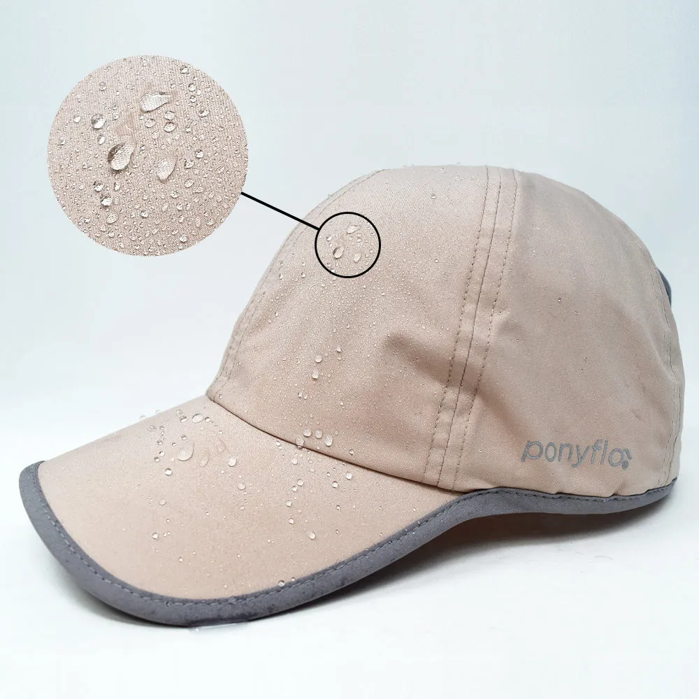 Kim Rain-Resistant Active Ponytail Cap