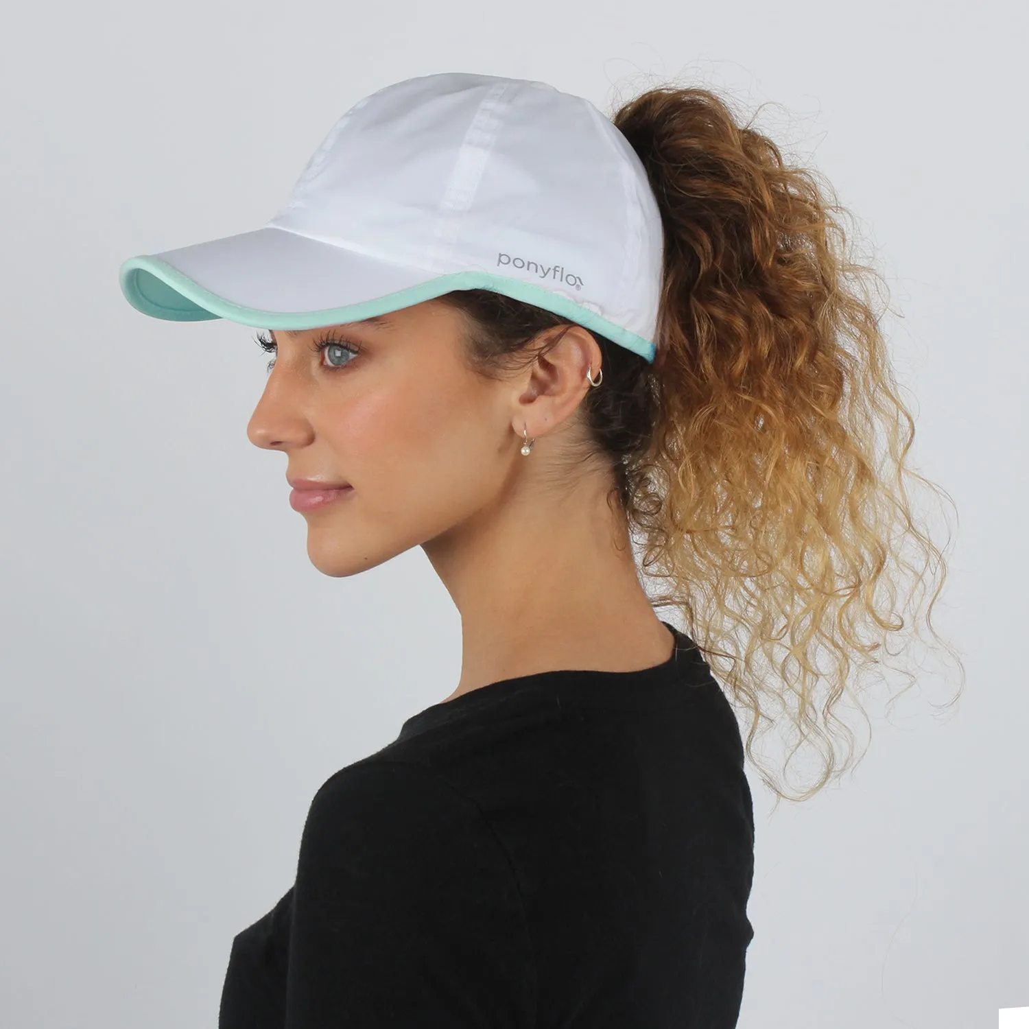 Kim Rain-Resistant Active Ponytail Cap