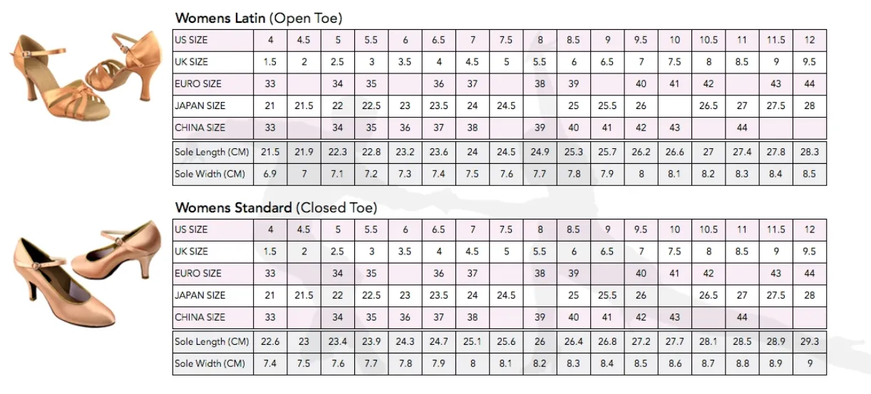 LADIES DANCESPORT SATIN CD2056