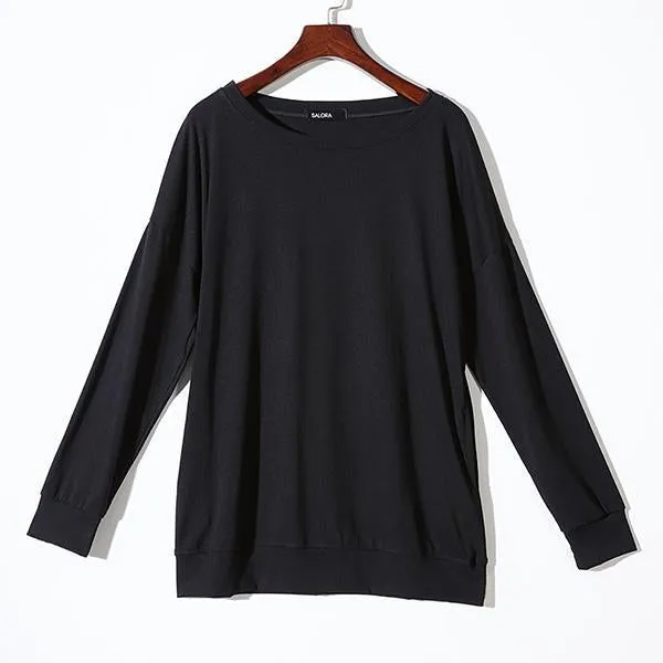 Long Sleeve Tee with Pockets