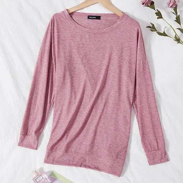 Long Sleeve Tee with Pockets