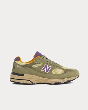 Made in USA 993 Olive Leaf / Maize Low Top Sneakers