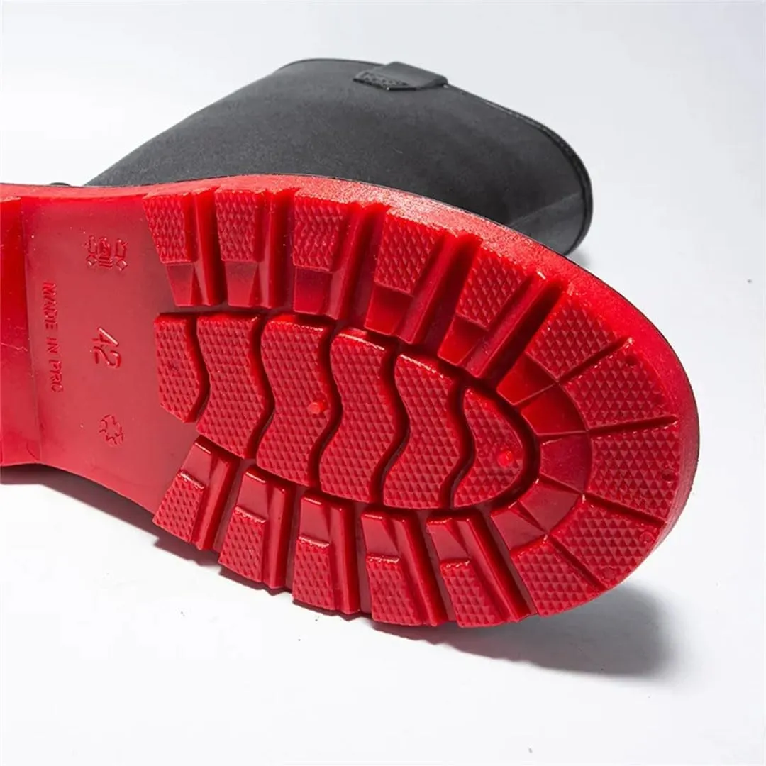 Man Boots Rain Non-Slip Comfortable Wear-Resistant Waterproof Shoes