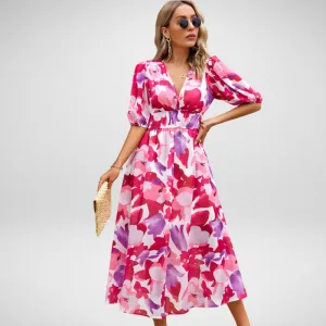 Meliora | Charming Dress with V-Neckline Meliora | Charming Dress with V-Neckline
