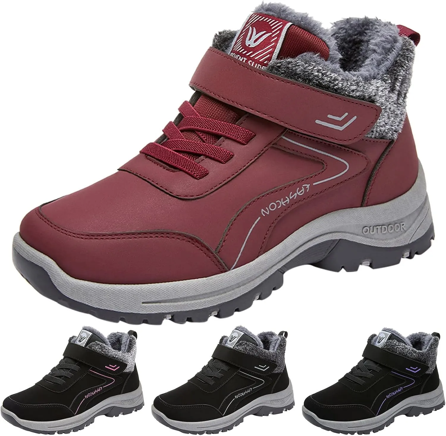 Men Work Boots Soft Toe Hiking Sneakers Ankle Booties Womens Safety Toe Shoes Non-Slip Outdoor Botas Waterproof Soft Toe Work Hike Grounded Footwear