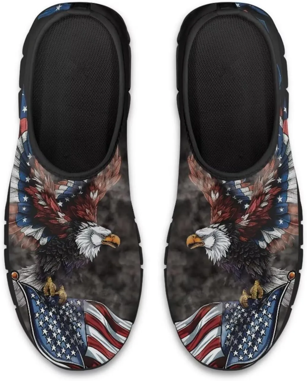 Men's Flats Leisure Sneakers Comfortable Slip On Work Shoe Lightweight Non Slip Walking Loafers Outdoor Black Sole