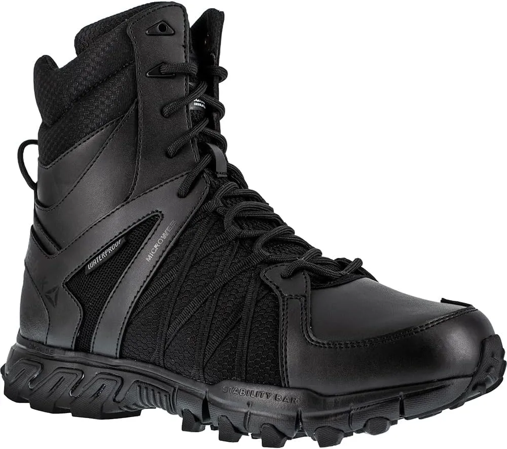 Men's Rb3455 Trailgrip 8" Tactical Waterproof Insulated Construction Boot Black Work & Safety
