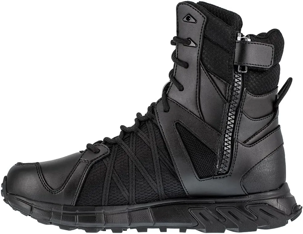 Men's Rb3455 Trailgrip 8" Tactical Waterproof Insulated Construction Boot Black Work & Safety