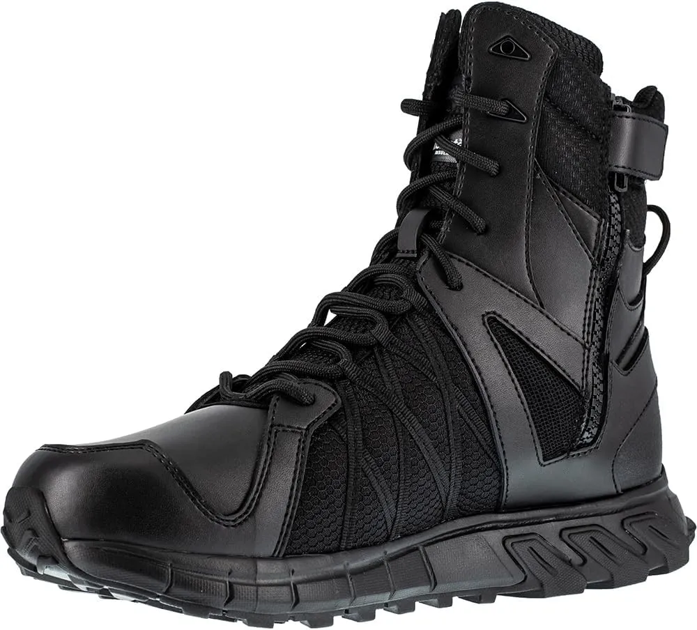 Men's Rb3455 Trailgrip 8" Tactical Waterproof Insulated Construction Boot Black Work & Safety