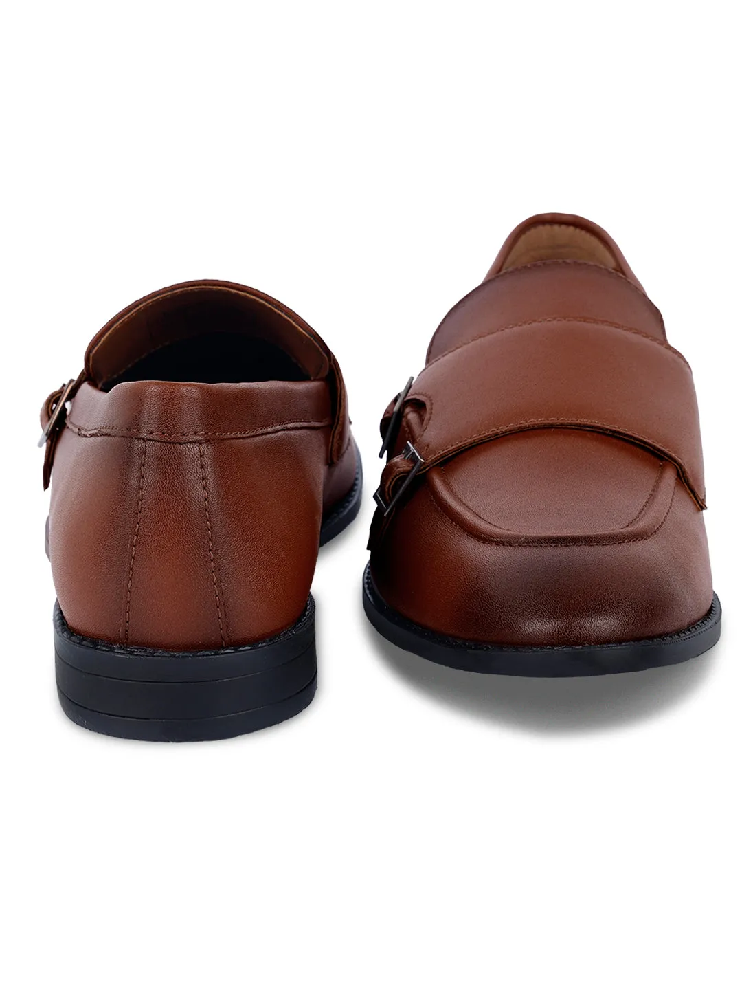 Men's Russet Tan Slipon Style Comfortable Monks