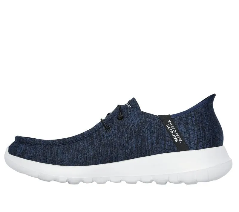 Men's Wide Fit Skechers 216283 Slip-ins Go Walk Max Free Hands Trainers