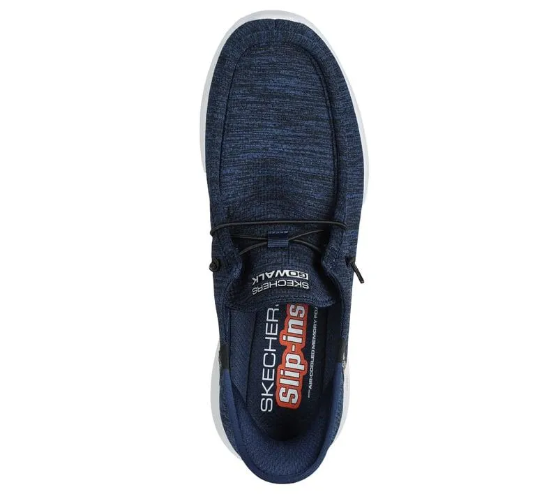 Men's Wide Fit Skechers 216283 Slip-ins Go Walk Max Free Hands Trainers