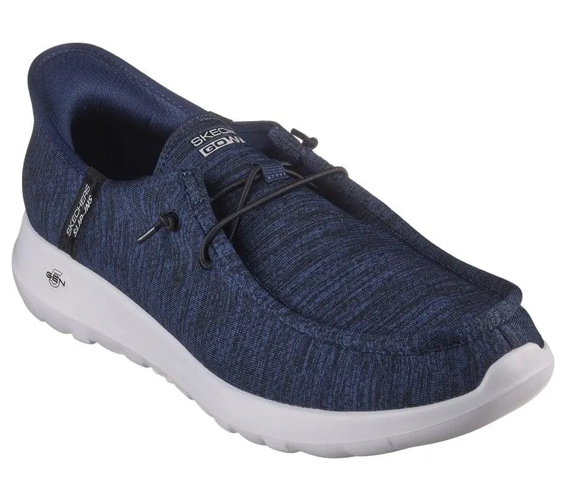 Men's Wide Fit Skechers 216283 Slip-ins Go Walk Max Free Hands Trainers