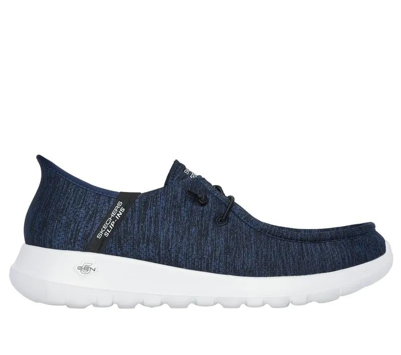 Men's Wide Fit Skechers 216283 Slip-ins Go Walk Max Free Hands Trainers