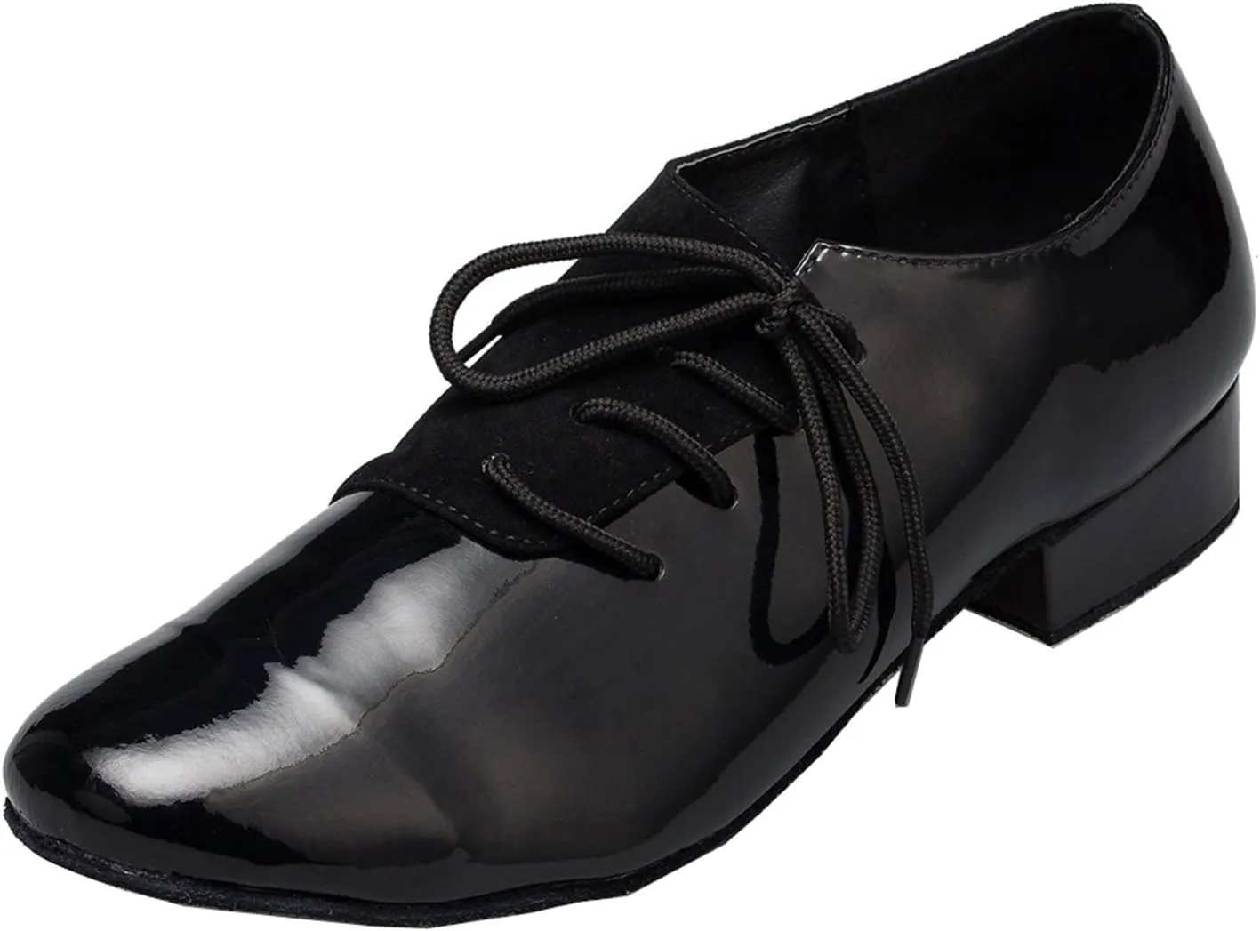 Minishion Men's TH149 Lace-up Pleather Wedding Ballroom Latin Taogo Dance Shoes