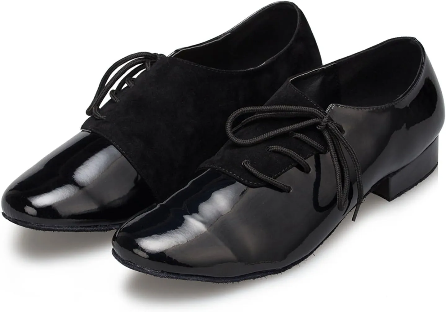 Minishion Men's TH149 Lace-up Pleather Wedding Ballroom Latin Taogo Dance Shoes