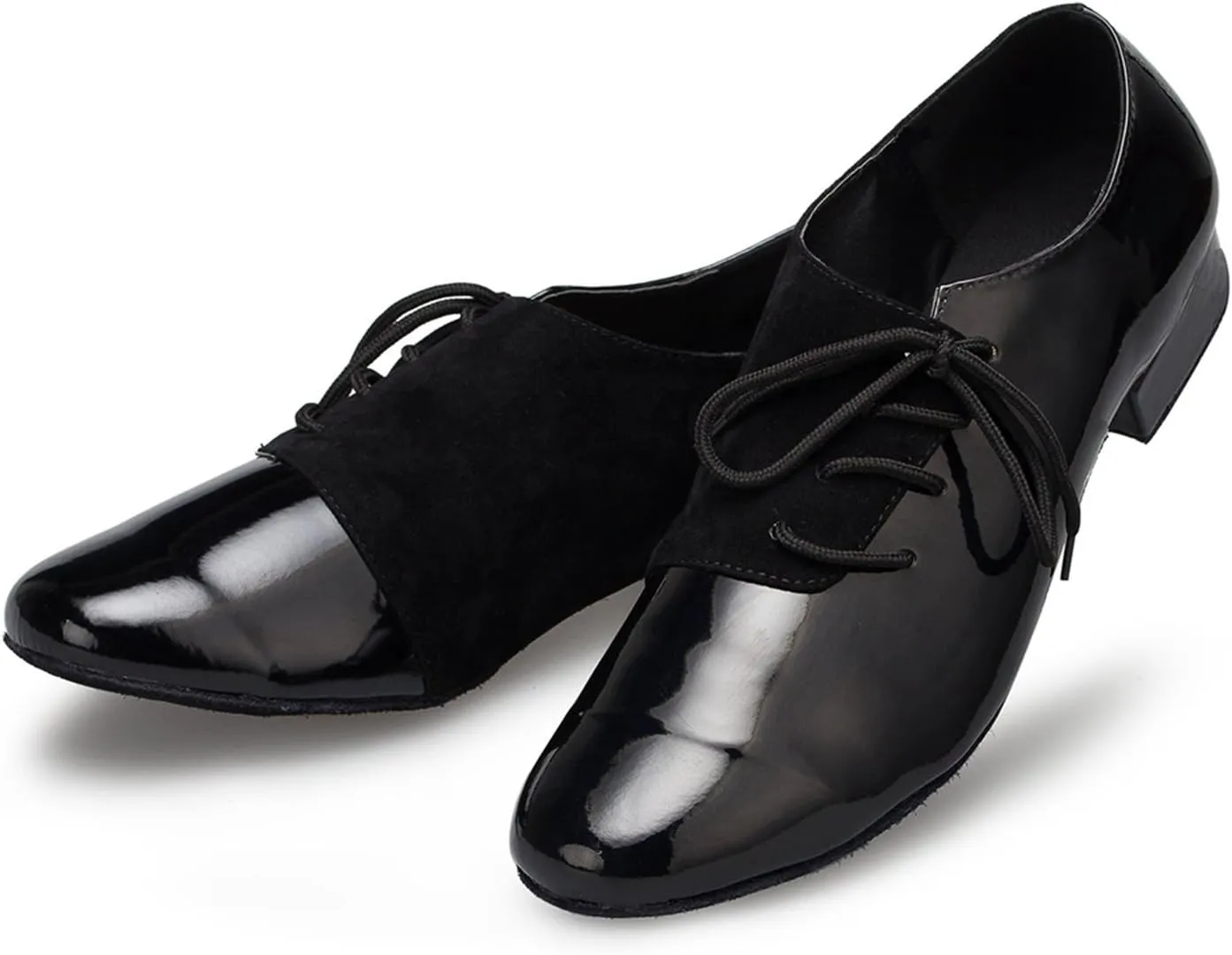 Minishion Men's TH149 Lace-up Pleather Wedding Ballroom Latin Taogo Dance Shoes