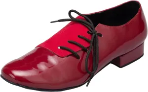 Minishion Men's TH149 Lace-up Pleather Wedding Ballroom Latin Taogo Dance Shoes