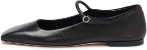 miss left Women's Adorable Closed Square Toe Mary Jane Flats Adjustable Strap Buckle Ballet Flat Comfort Dance Ballroom Shoes Size 4-16 US