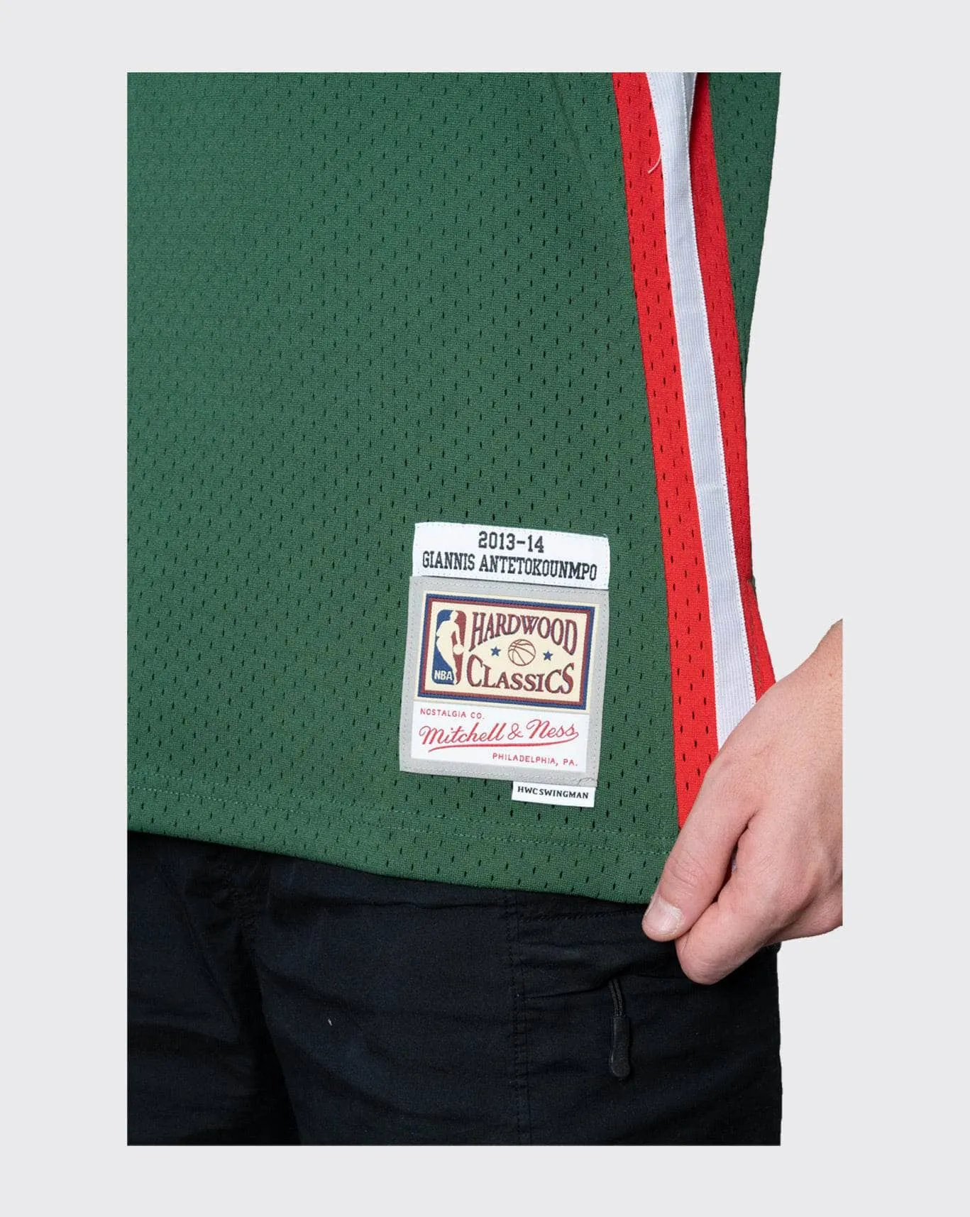 mitchell and ness Milwaukee Bucks Antetokounmpo