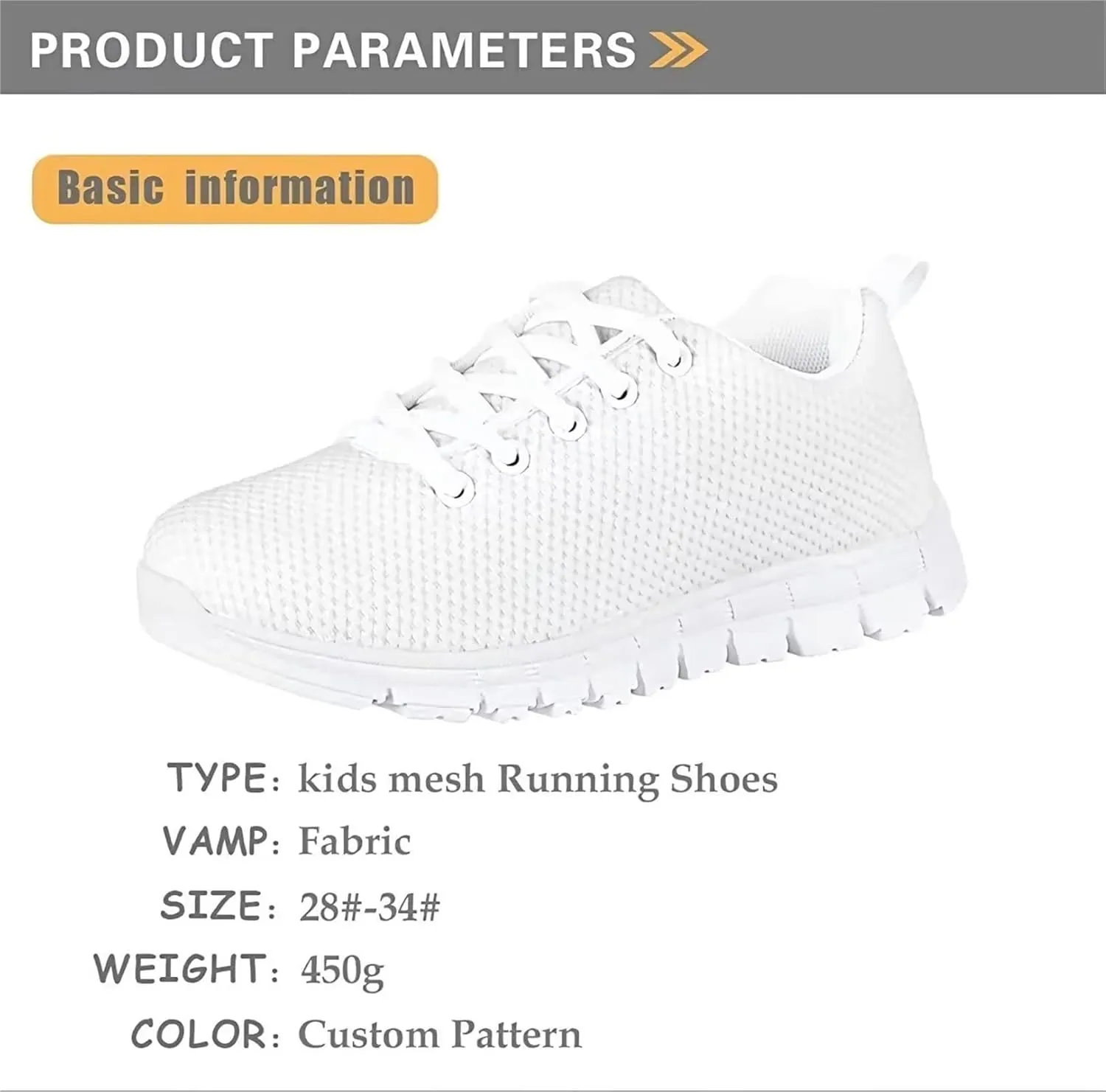 Mumeson Unisex Child's Mesh Sneakers Platform Flats Running Shoes Anti Slip Rubber Trainers Sport Shoes