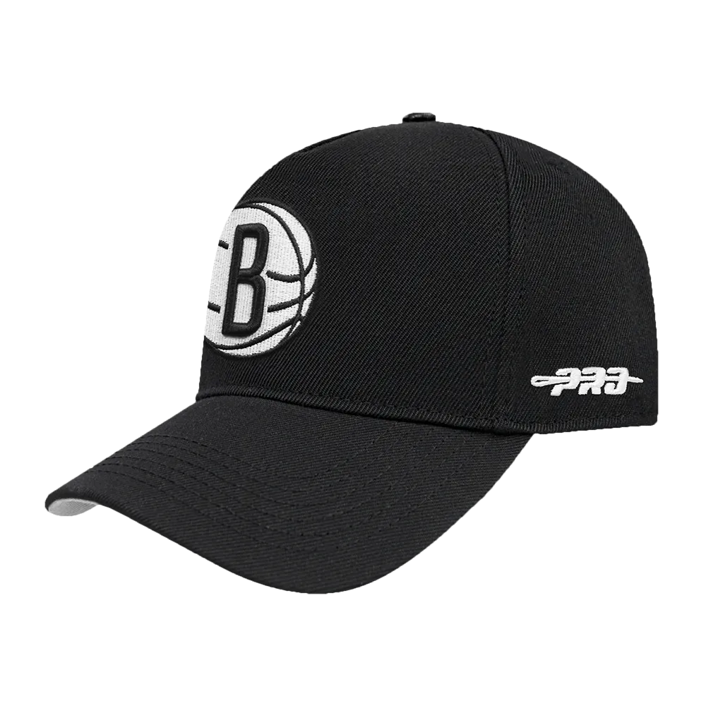 NBA BROOKLYN NETS CITY RANSOM PINCH FRONT SNAPBACK (BLACK)