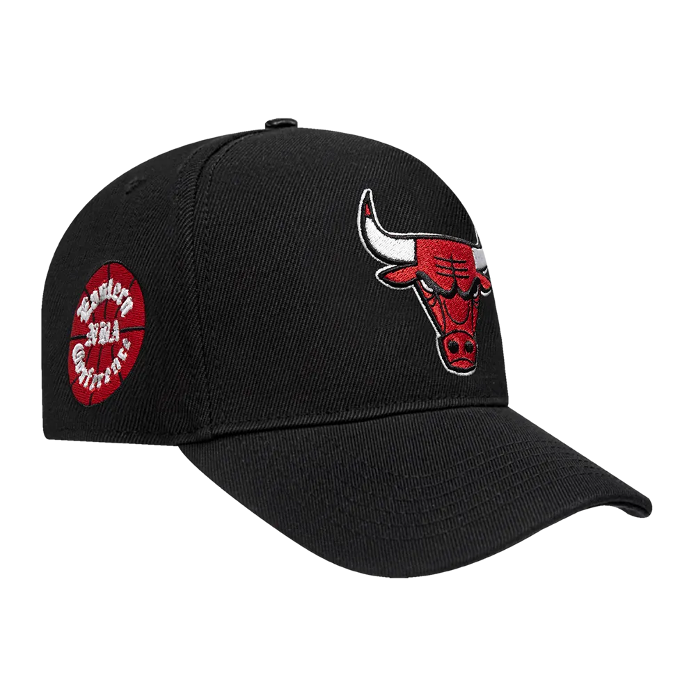 NBA CHICAGO BULLS CITY RANSOM PINCH FRONT SNAPBACK (BLACK)
