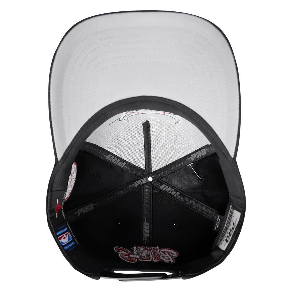 NBA CHICAGO BULLS CITY RANSOM PINCH FRONT SNAPBACK (BLACK)