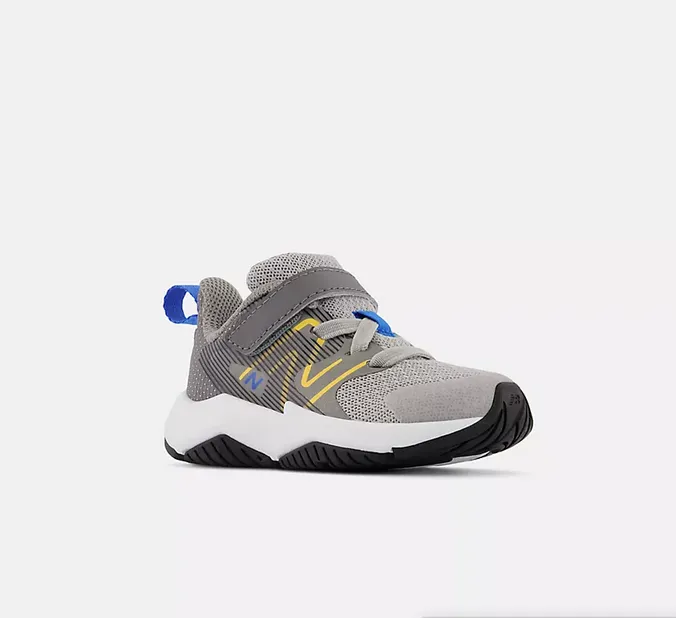 NEW BALANCE Rave Run Rain Cloud with Yellow and Blue TODDLER