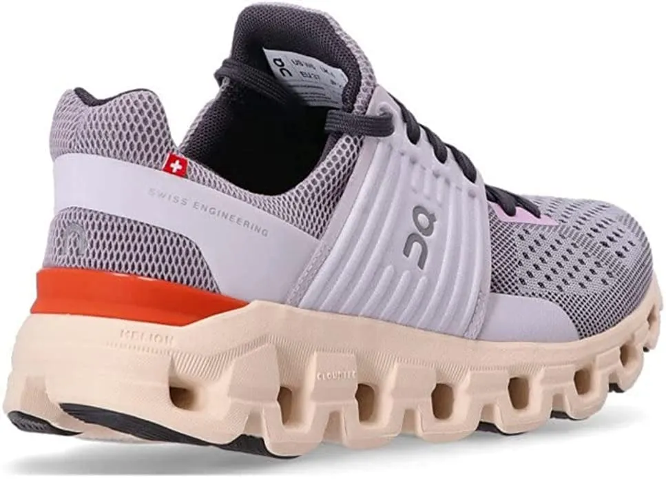 ON Women's Cloudswift Sneakers, Lavender/Lilac, Grey, 8 Medium US