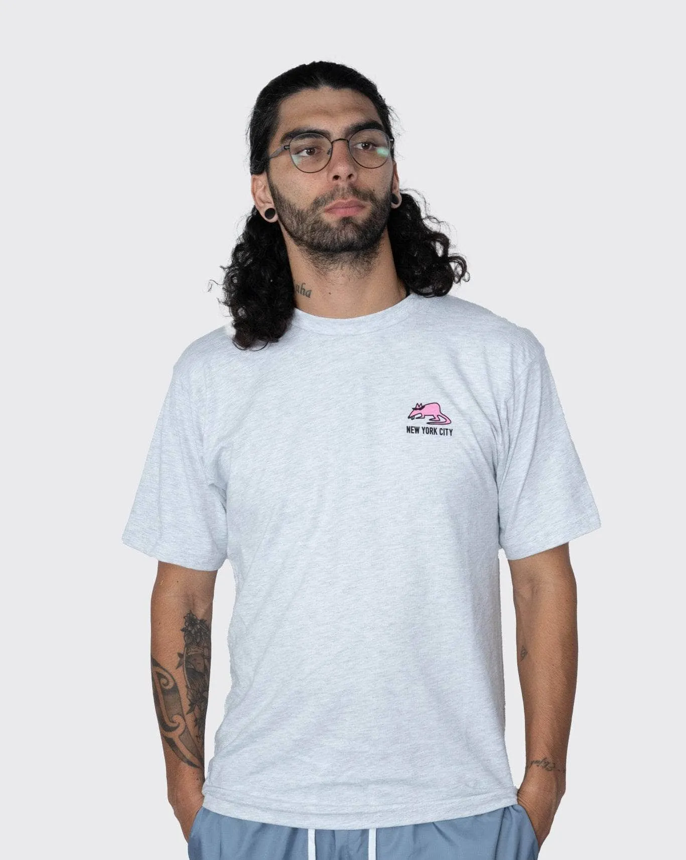 Only NY Rodent Tee ONYRTASH