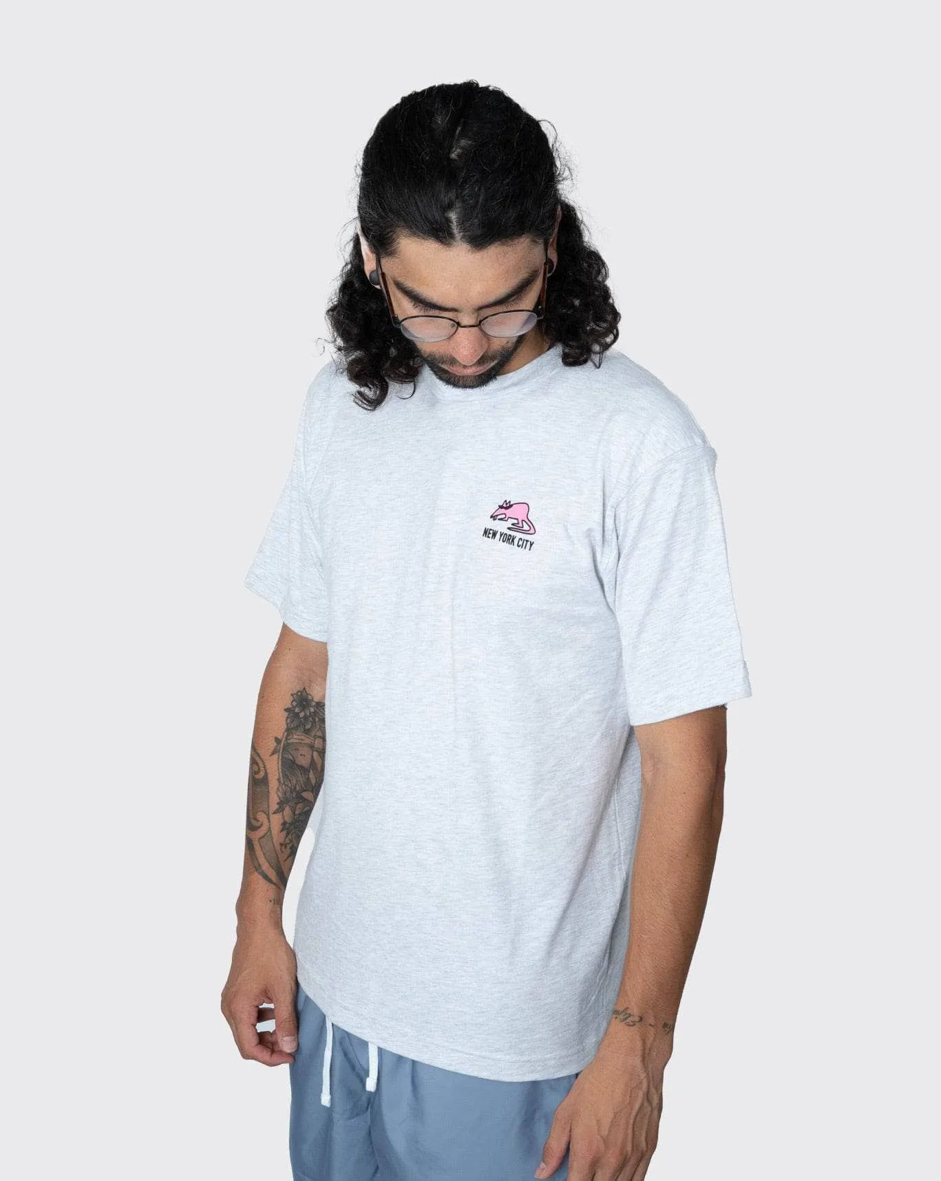 Only NY Rodent Tee ONYRTASH