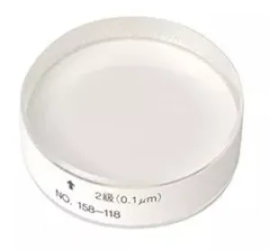 Optical Flat, 12mm D=45mm, 0,1µm 158-118