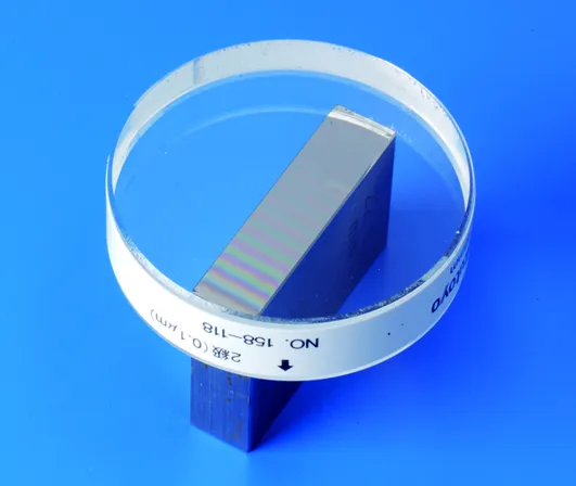 Optical Flat, 12mm D=45mm, 0,1µm 158-118