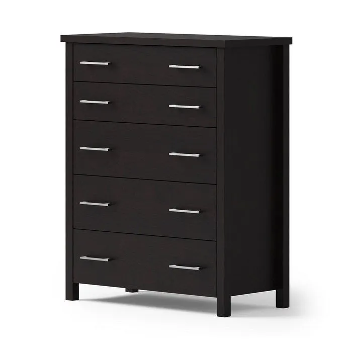 Portland Tallboy 5 Drawer