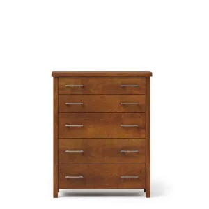 Portland Tallboy 5 Drawer