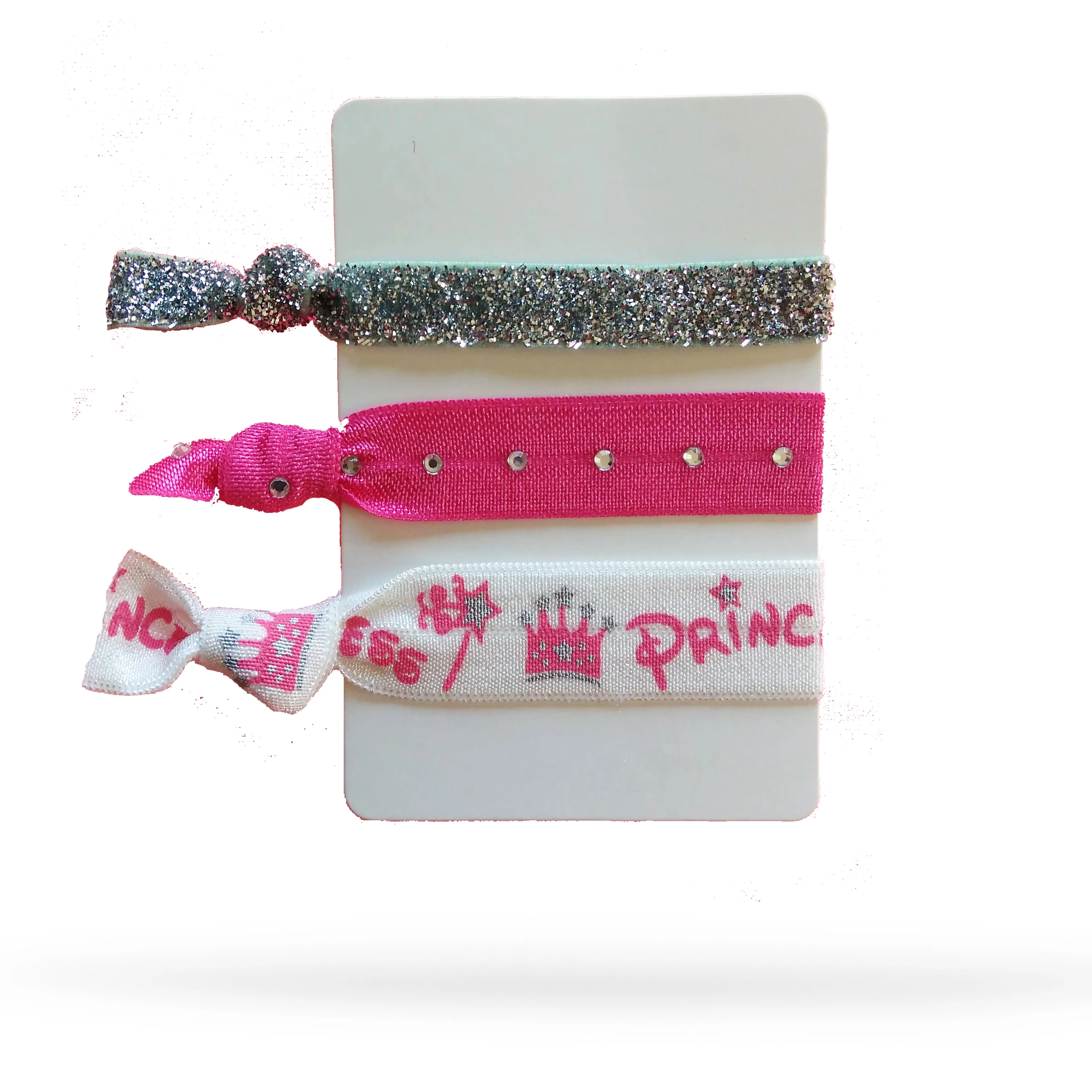 Princess Pack of 3 Hair Ties