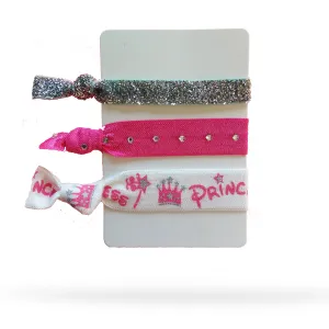 Princess Pack of 3 Hair Ties