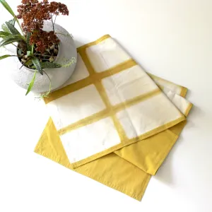 Rectangle Pattern Natural Dyes Table Runners