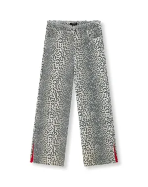 Refined Department straight leopard jeans Harvey