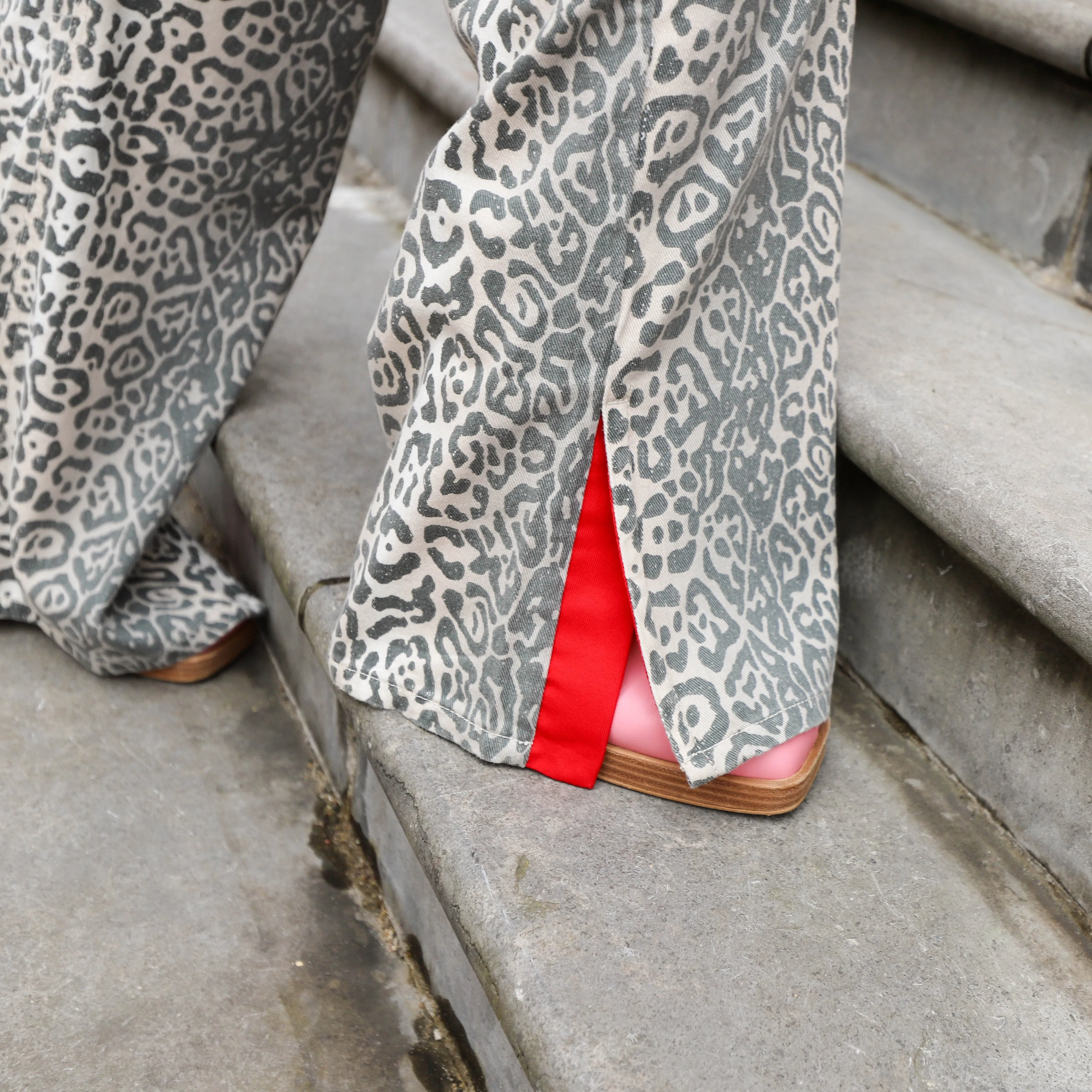 Refined Department straight leopard jeans Harvey
