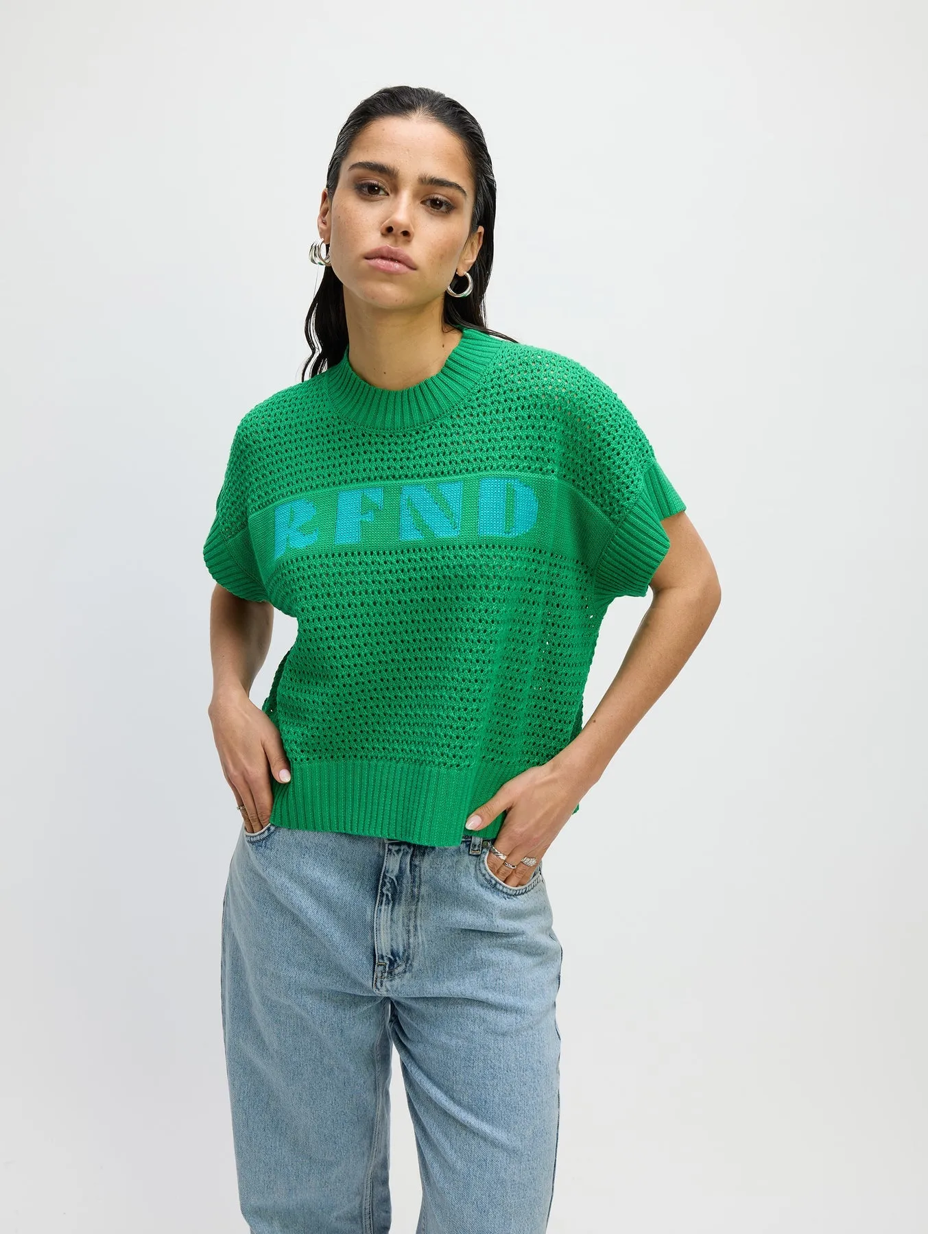 Refined Department sweater Bianca green