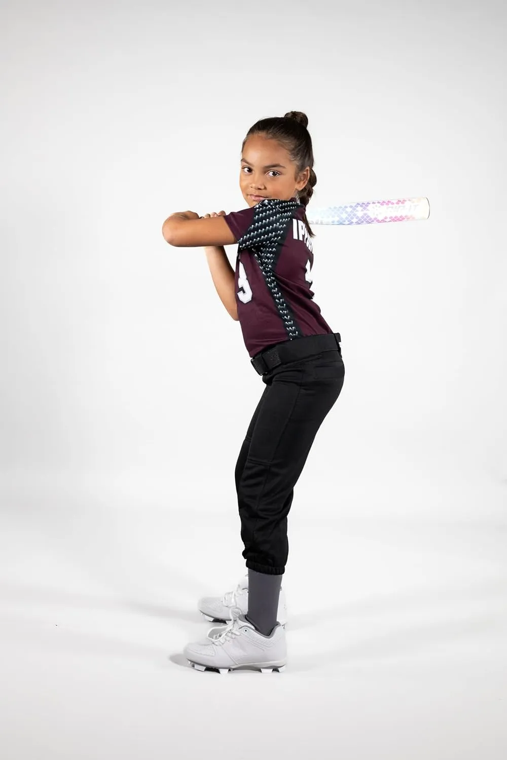RIP-IT Girls Diamond Softball Cleats Youth Softball Shoes for Girls Sizes 1-6